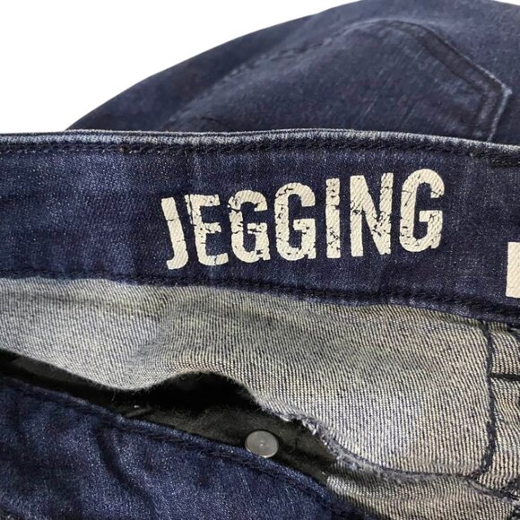 DKNY Jeggings Stretch Denim Jeans With Ankle and Leg Zippers Size 2 - Picture 10 of 13